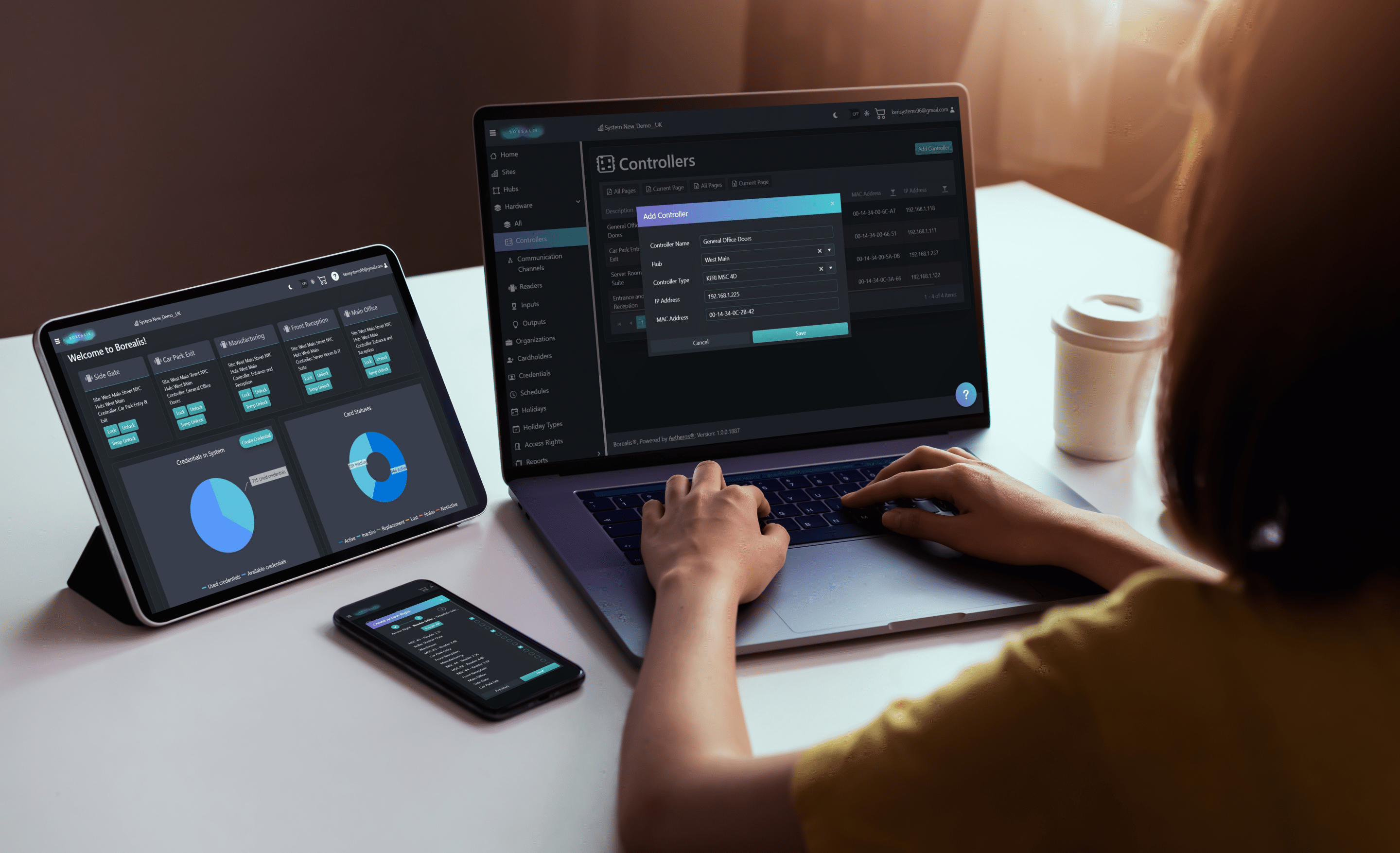 Borealis - Being Used on Multiple Devices