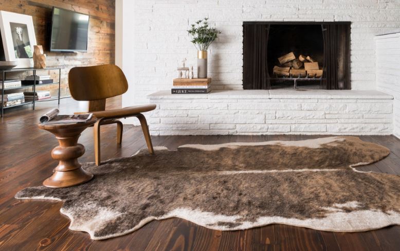 Natural Cowhide Adds Luxury Beauty And Texture Hilson Decor